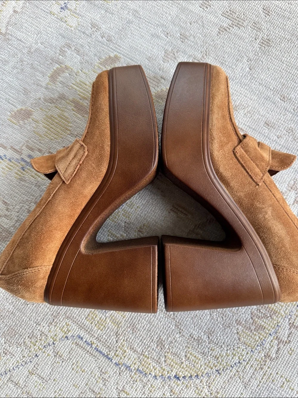 NEW FREE PEOPLE FP Collection - Zoe Platform Loafers Size 37.5